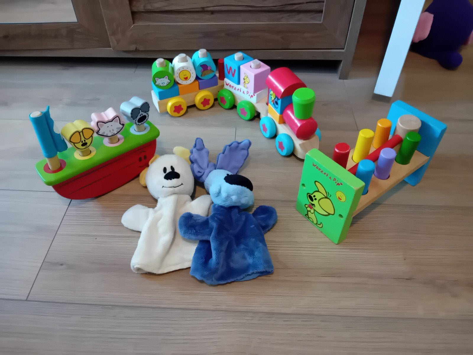 oude serie woezel pip speelgoed, Ophalen of Verzenden, Gebruikt, Overige typen