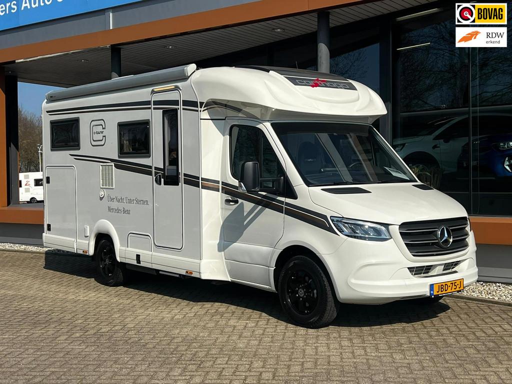 Carthago C-Tourer T 143 LE/Automaat/Lengte bedden, Caravans en Kamperen, Campers, Bedrijf, tot en met 3, Half-integraal, Carthago