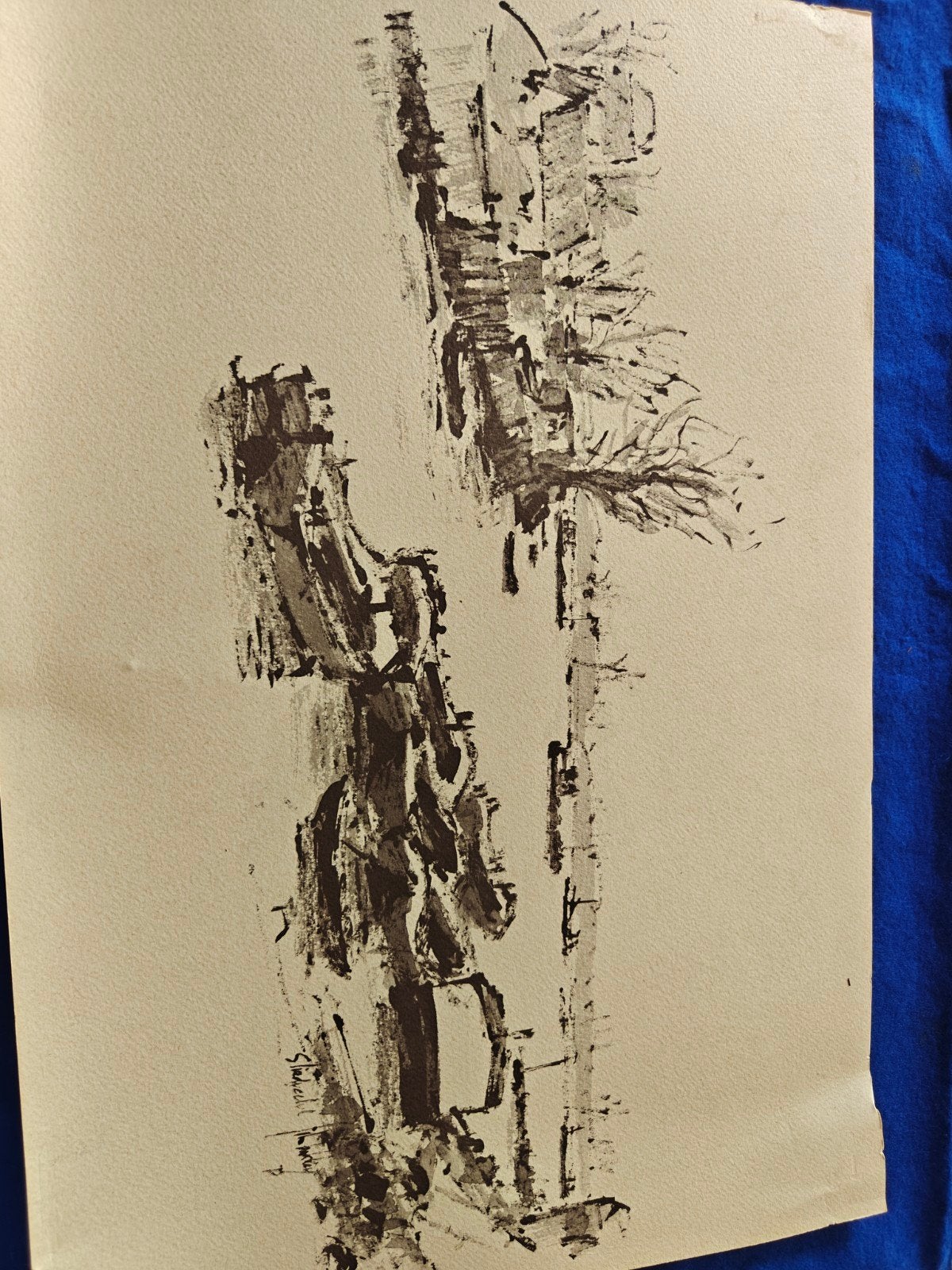 ets / tekening Jan Mijnster Sliedrecht, Ophalen