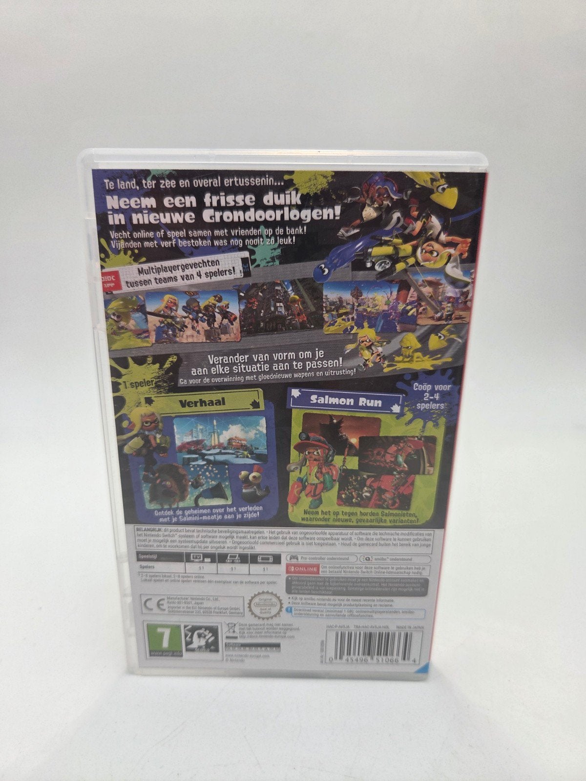 Splatoon 3, Nintendo, Nintendo of Europe GmbH, Herriotstrasse 4, 60528 Frankfurt am Main, Duitsland, Zo goed als nieuw, Info@nintendo.de