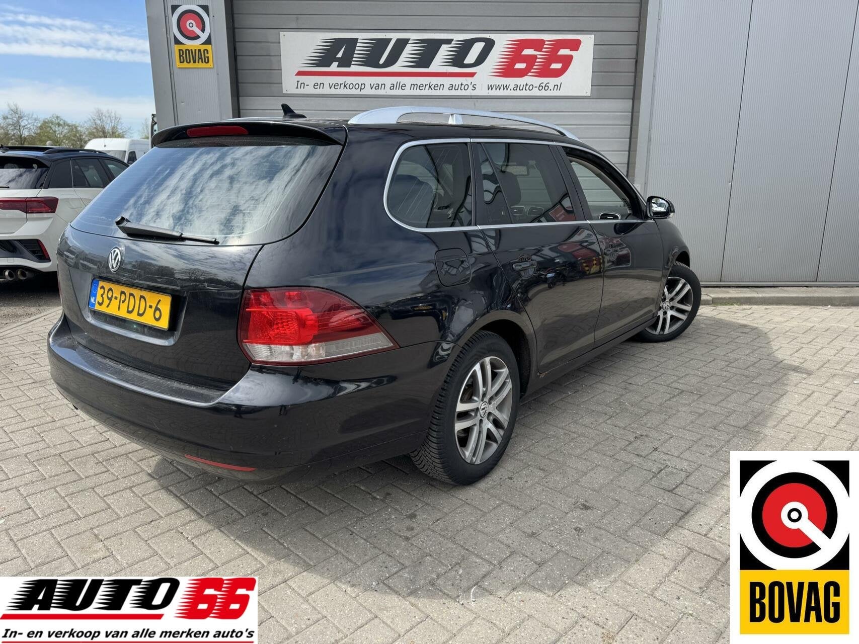 Volkswagen Golf Variant 1.6 TDI Comfortline BlueMotion, Auto's, Voorwielaandrijving, Euro 5, Gebruikt, Zwart