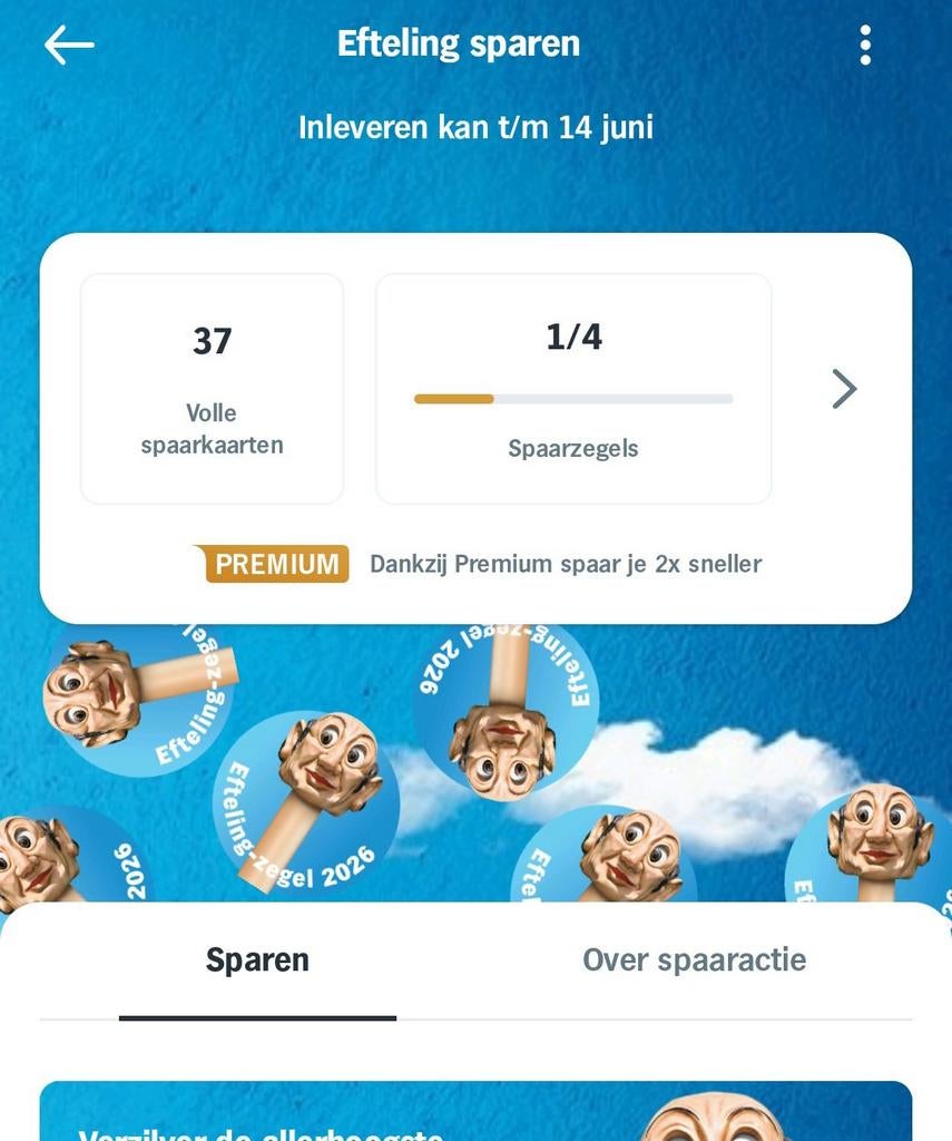 AH efteling zegels volle boekjes beschikbaar, Tickets en Kaartjes, Drie personen of meer