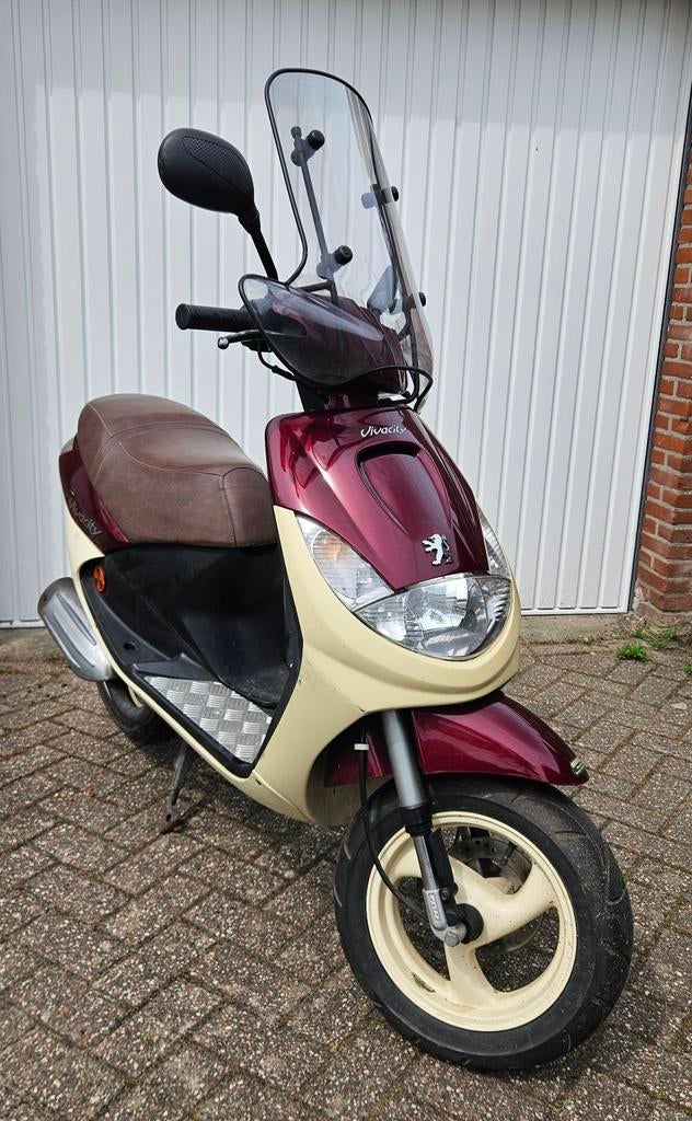 Peugeot Vivacity Scooter - Goed onderhouden, Fietsen en Brommers, Brommers | Peugeot, Ophalen, Gebruikt, Maximaal 45 km/u, Overige modellen