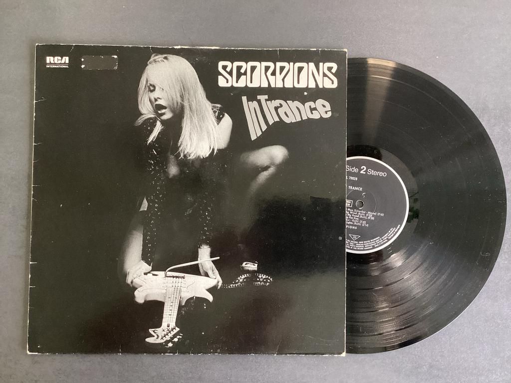 Scorpions - In Trance (LP), Cd's en Dvd's, Vinyl | Rock, Gebruikt, Ophalen of Verzenden, 1970 - 1979, 12 inch