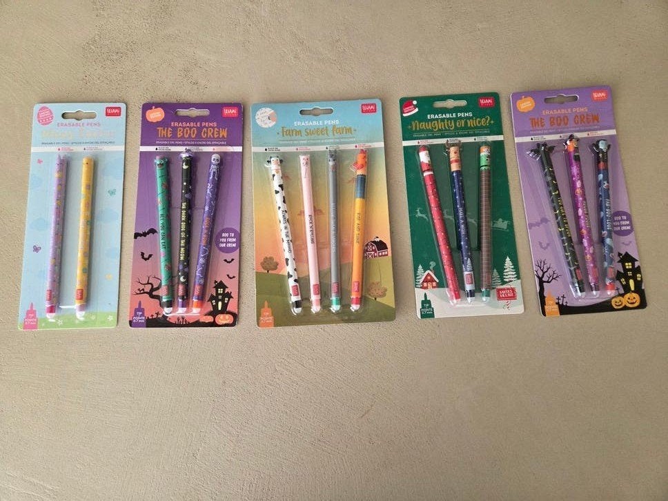 legami gum pennen nieuw in doosje, Ophalen of Verzenden, Nieuw