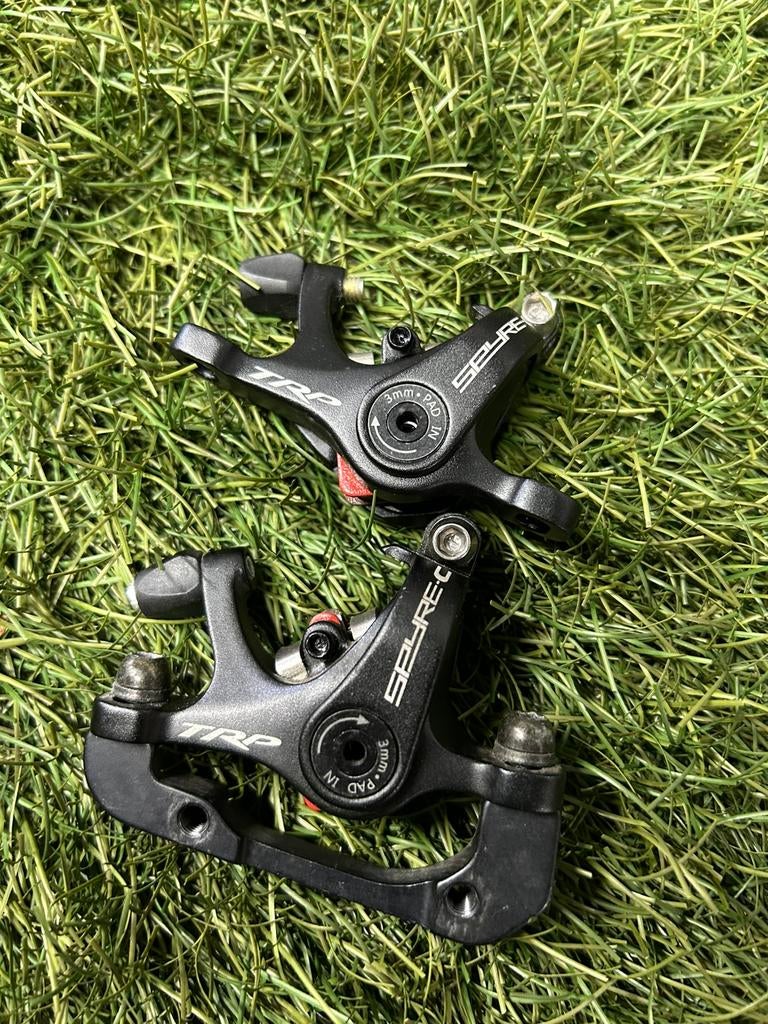 Trp spyre c remklauwen mechanisch schijfremmen set ZGAN, Ophalen, Remmen, Zo goed als nieuw, Aluminium