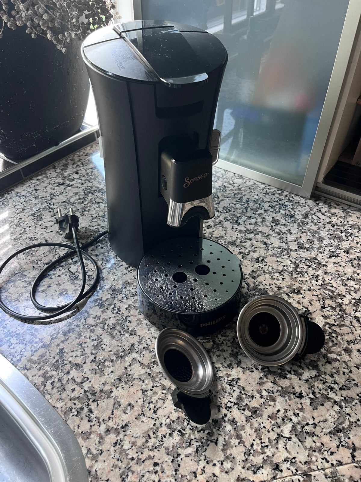 Senseo select zwart, Koffiemachine, Ophalen of Verzenden, Zo goed als nieuw, 4 tot 10 kopjes