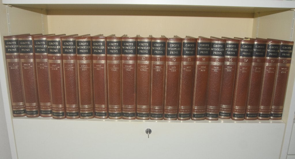 Grote Winkler Prins encyclopedie - 20 delen compleet, Boeken, Ophalen of Verzenden, Zo goed als nieuw, Algemeen, Complete serie