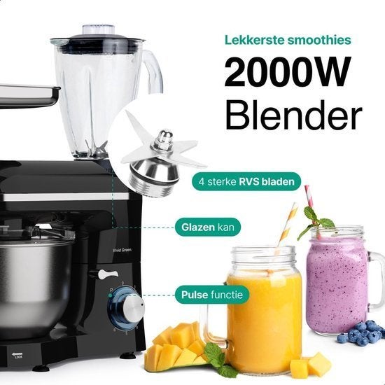 Keukenmachine – Food Processor – Keukenmixer – Blender, Corvance B.V., Verzenden, Nieuw, Corvancebol@gmail.com