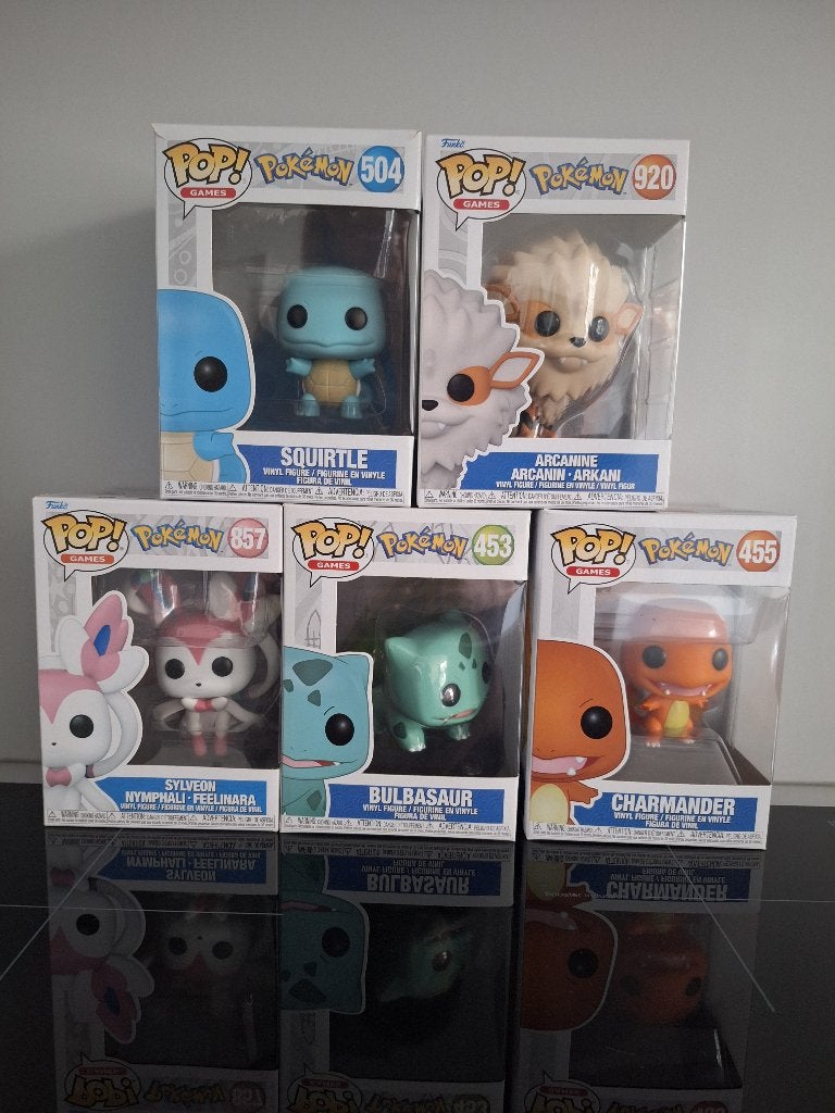 Funkopops pokemon, Ophalen, Zo goed als nieuw