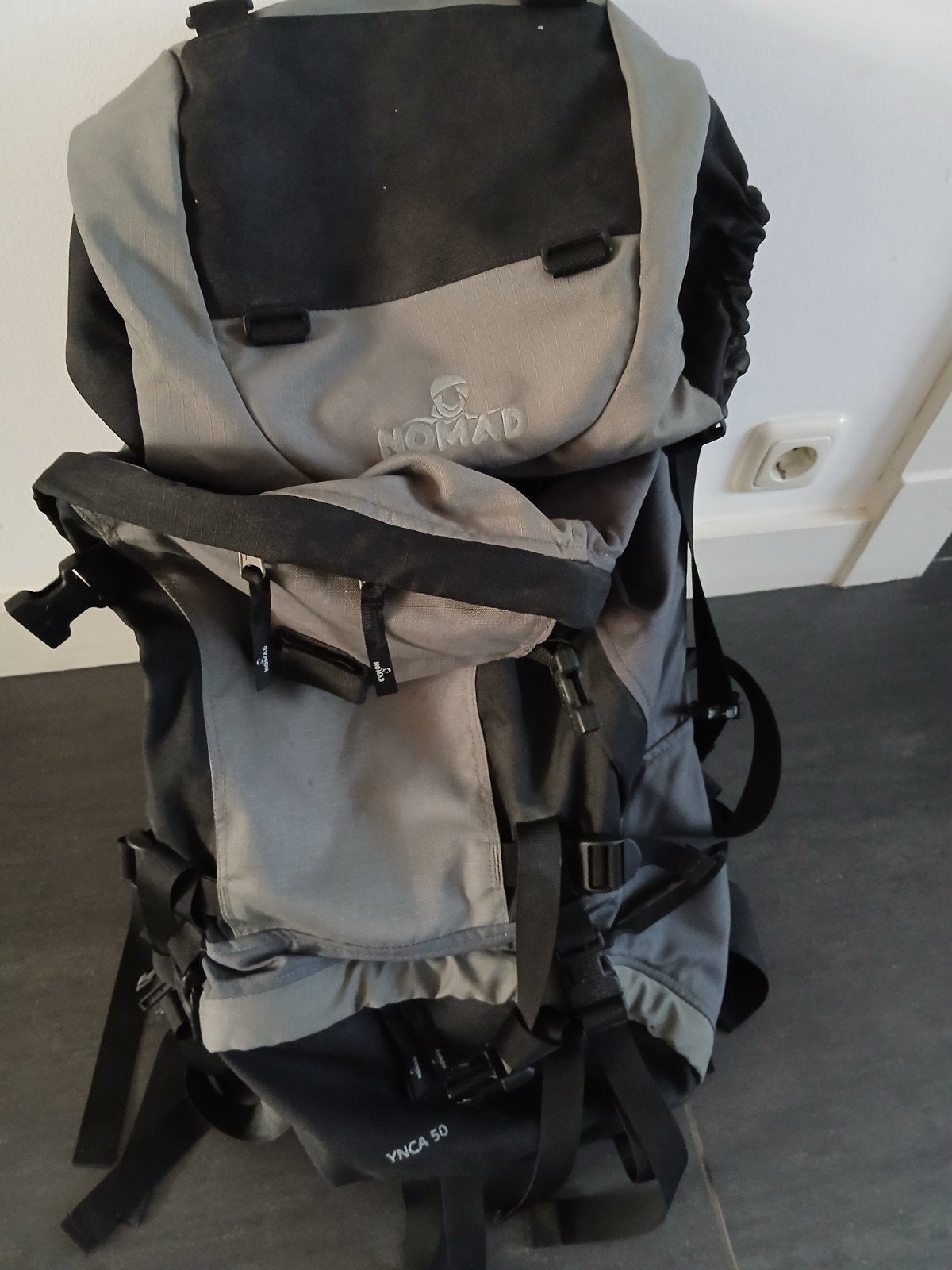 Grote zgan Nomad back.pack rugtas, Verzenden, Zo goed als nieuw, Rugzak