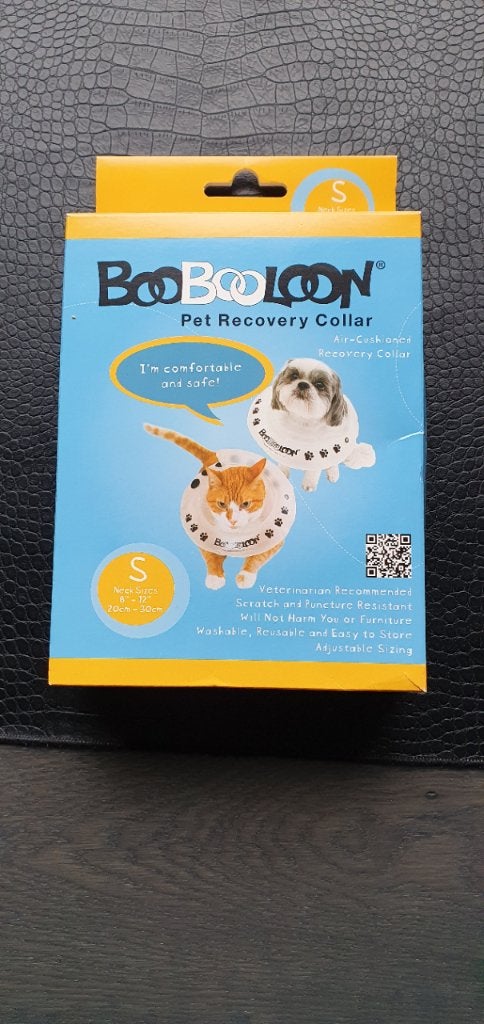 operatiekraag BooBooLoon comfy collar S hond of kat, Ophalen of Verzenden, Zo goed als nieuw