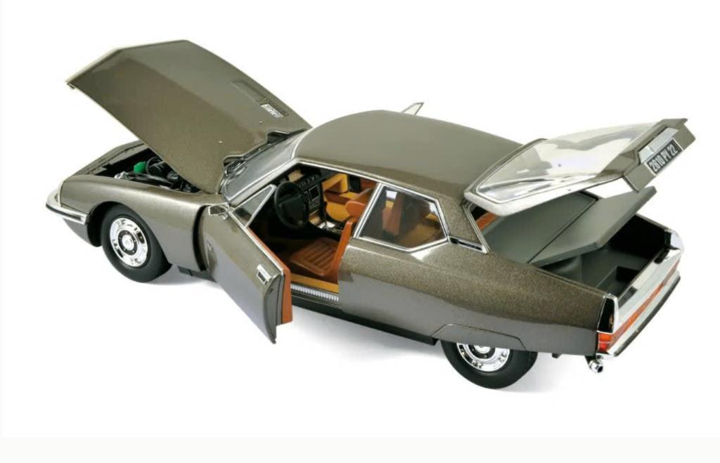 Citroen SM 1971 Scarabee Bruin schaal 1/18 NOREV ref. 181583, Verzenden, Nieuw, Auto, Norev