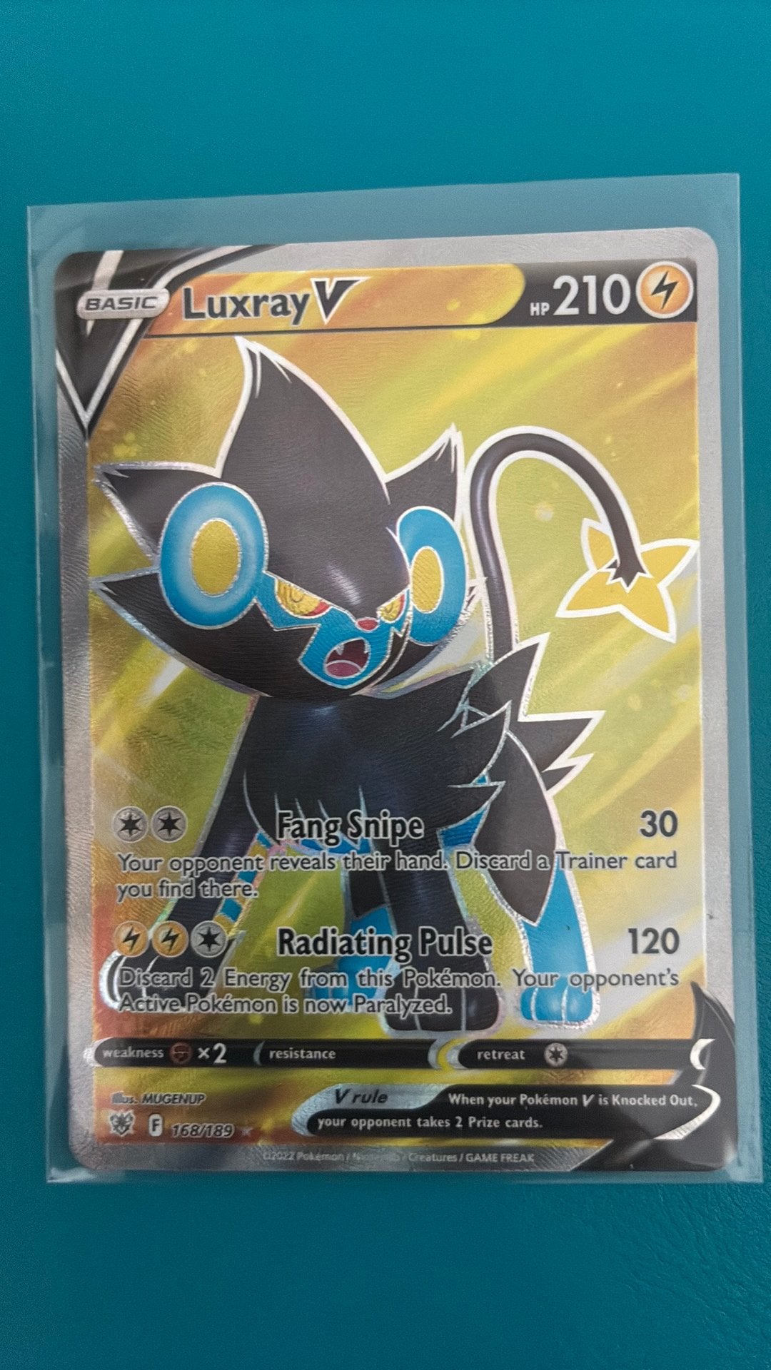 Luxray V 168 - Astral Radiance, Ophalen, Zo goed als nieuw