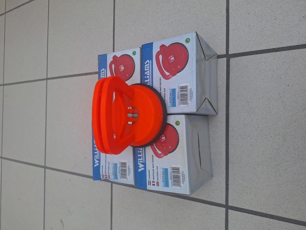 Nieuwe zuignap voor glas of tegels - Oranje, Ophalen of Verzenden, Nieuw