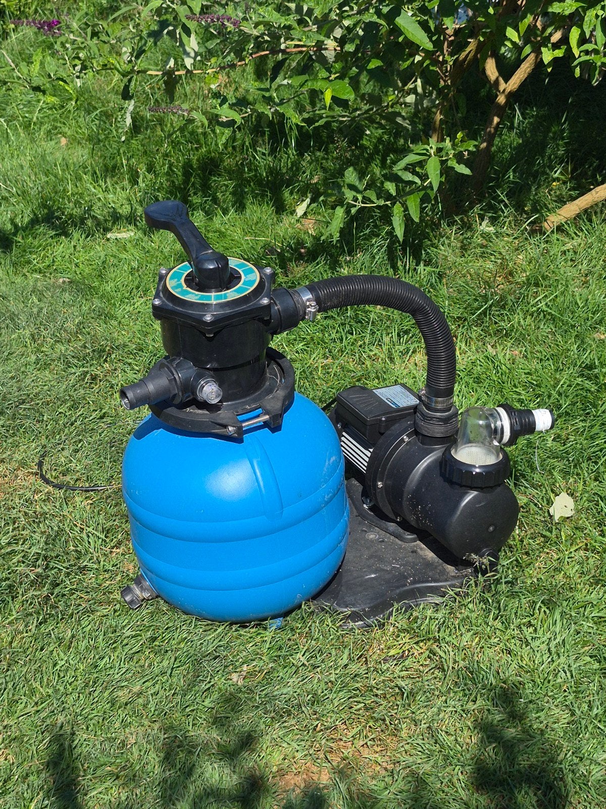 Waterland Zandfilterset ZF-300VT + pomp P250+PDC, Ophalen, Gebruikt, Zwembadpomp