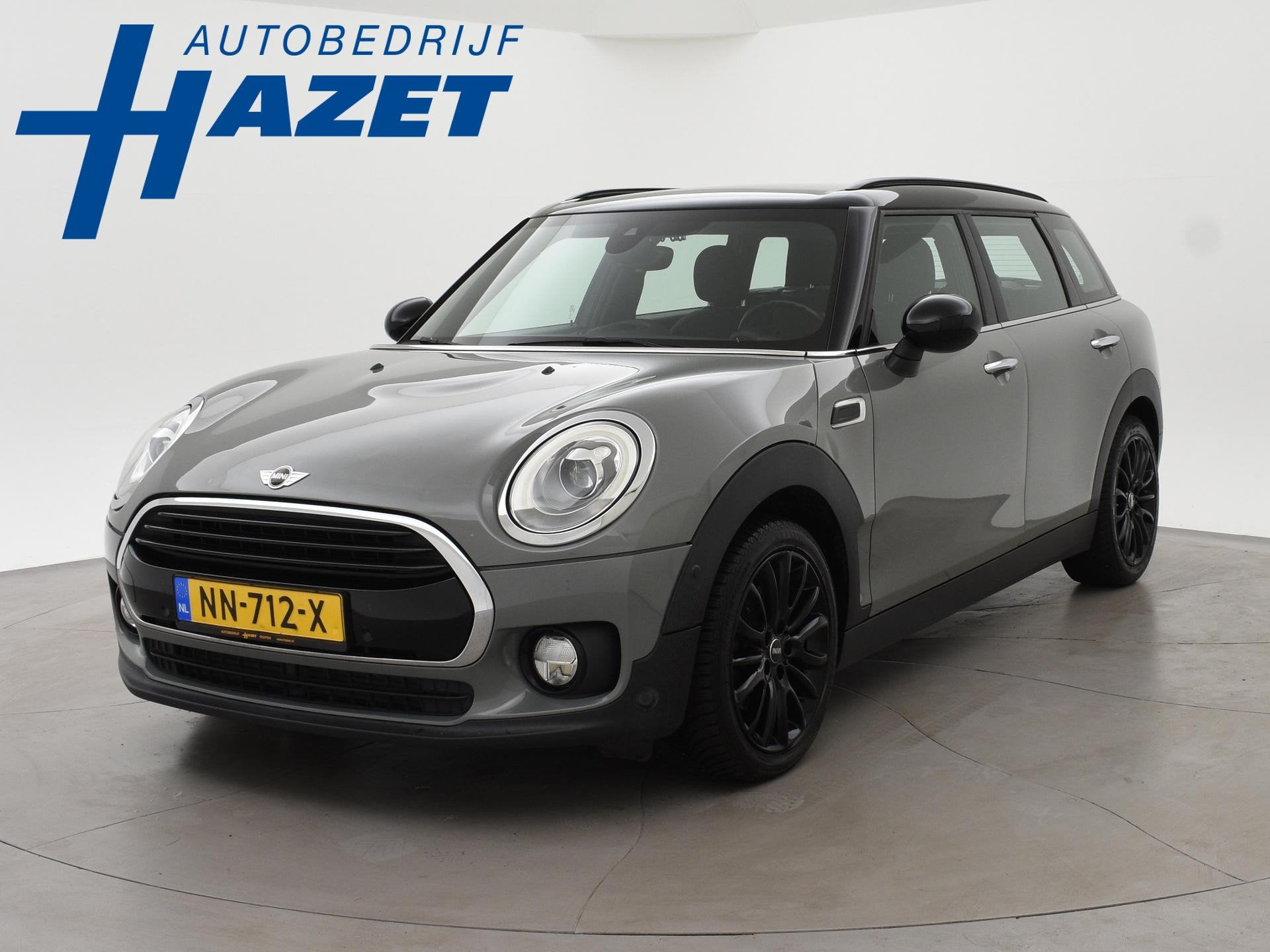 MINI Clubman 1.5 COOPER 136 PK MOONWALK GREY + ZWART DAK | 1, Voorwielaandrijving, Gebruikt, Origineel Nederlands, Handgeschakeld