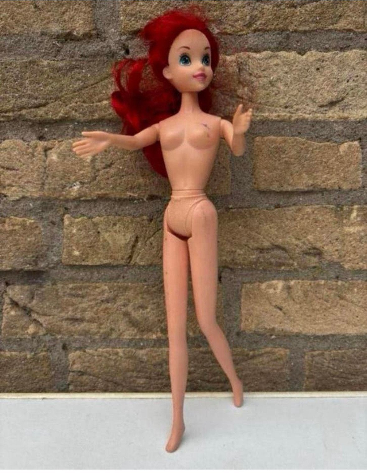 Disney Simba Toys Ariel Barbie De Kleine Zeemeermin pop., Ophalen of Verzenden, Gebruikt, Barbie