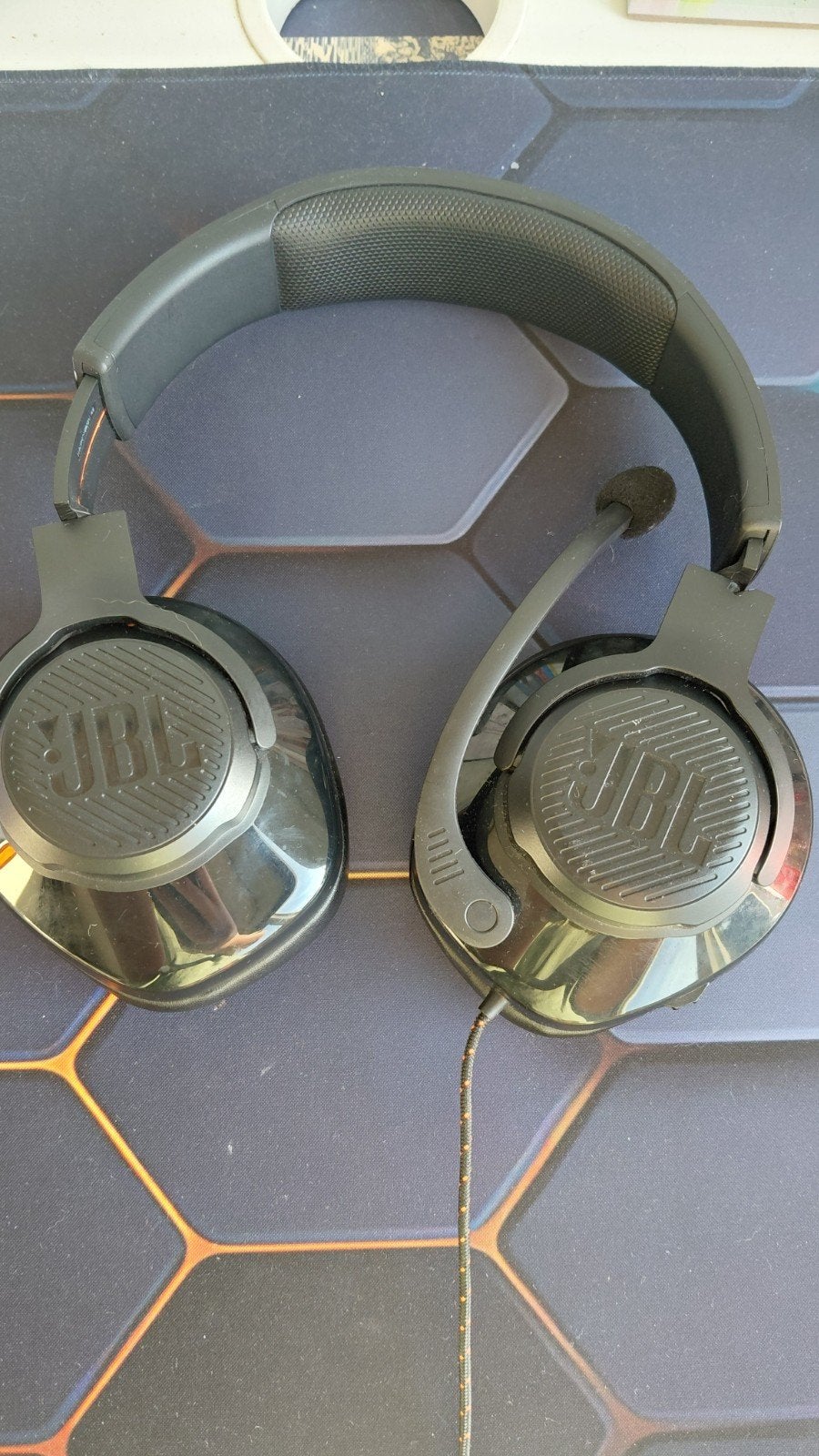 JBL Quantum 200 Gaming Headset - Goede staat, JBL, Ophalen of Verzenden, Microfoon, Zwart