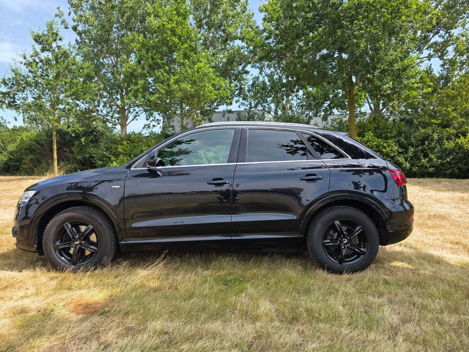 Audi Q3 2.0TDI Quattro 130KW S-tron 2013 Zwart, Auto's, Automaat, Euro 5, Zwart, 4 cilinders