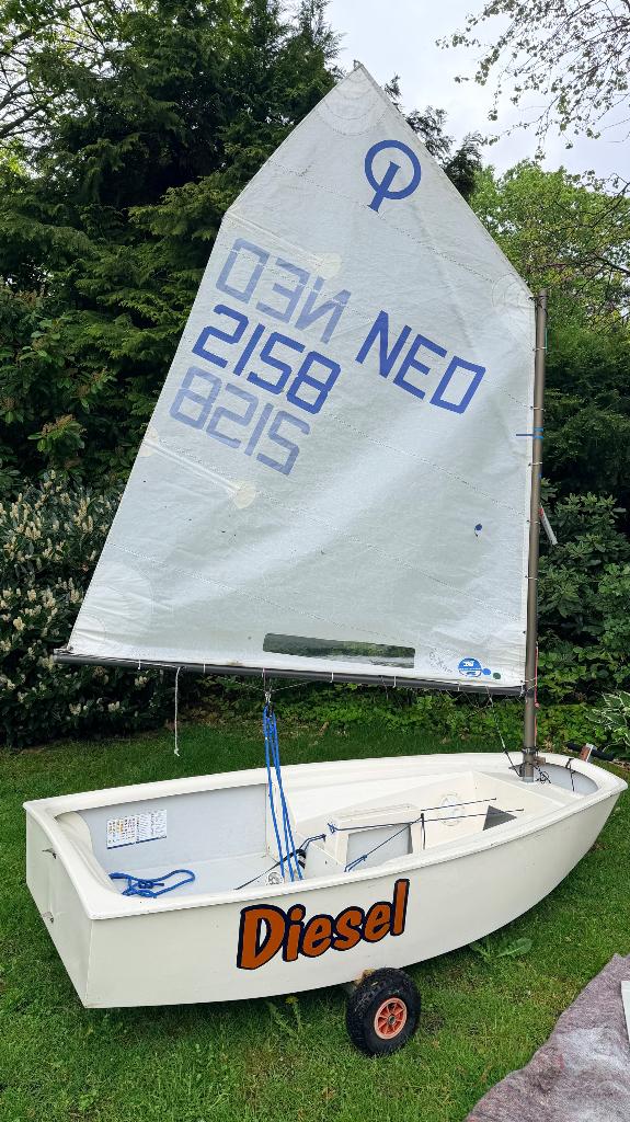 Van Wettum Optimist, Ophalen, Geen motor, Gebruikt, Optimist
