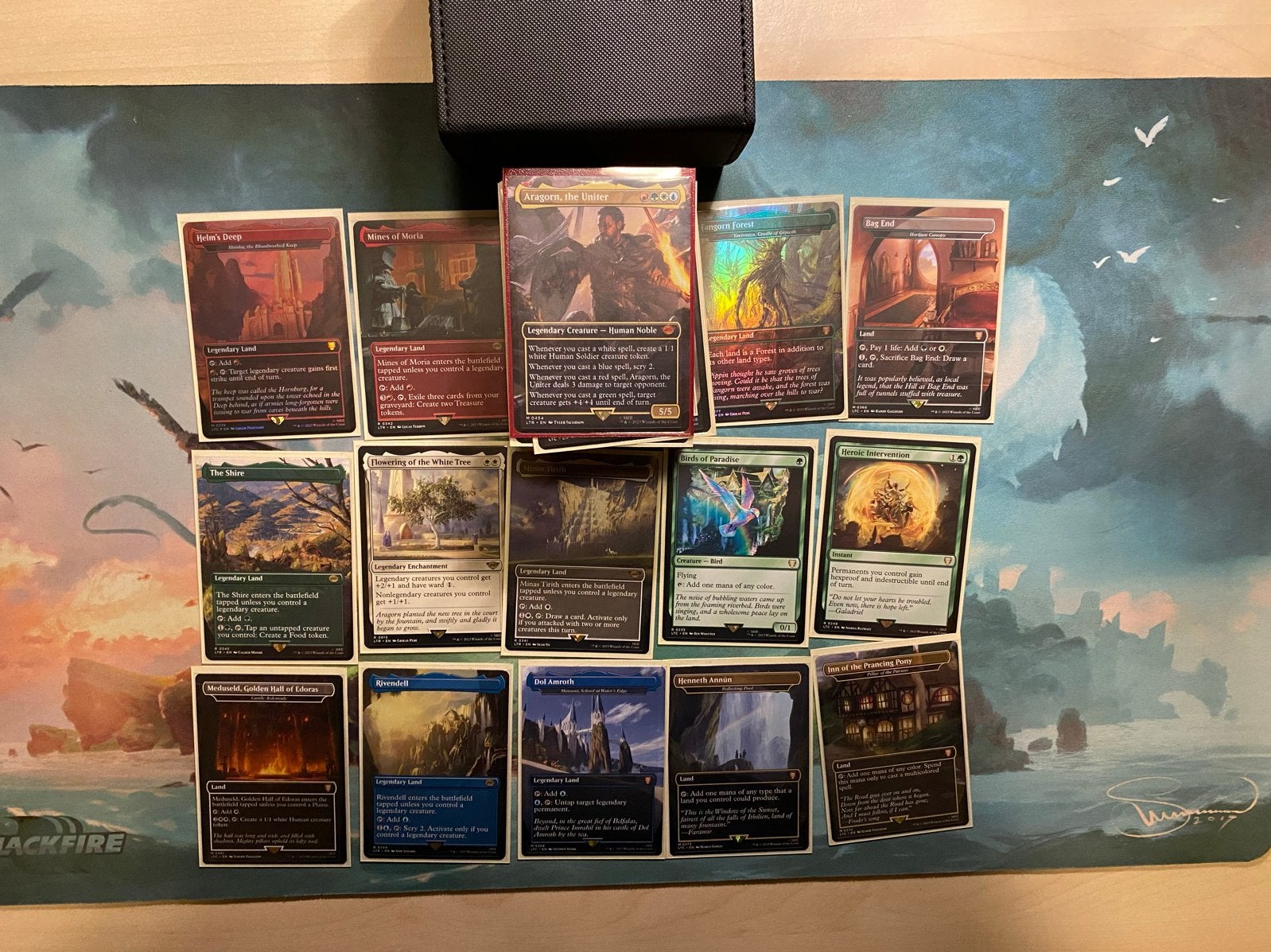 Magic the Gathering Commander Deck - Aragorn, Hobby en Vrije tijd, Verzamelkaartspellen | Magic the Gathering, Ophalen of Verzenden