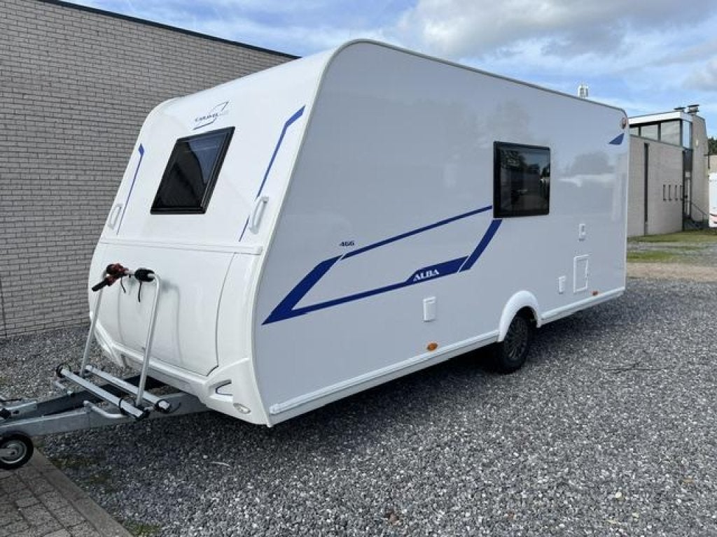 Caravelair Alba Family 466 Stapelbed. Ex-verhuur, Bedrijf, Dwarsbed, 4 tot 5 meter, Tot en met 6