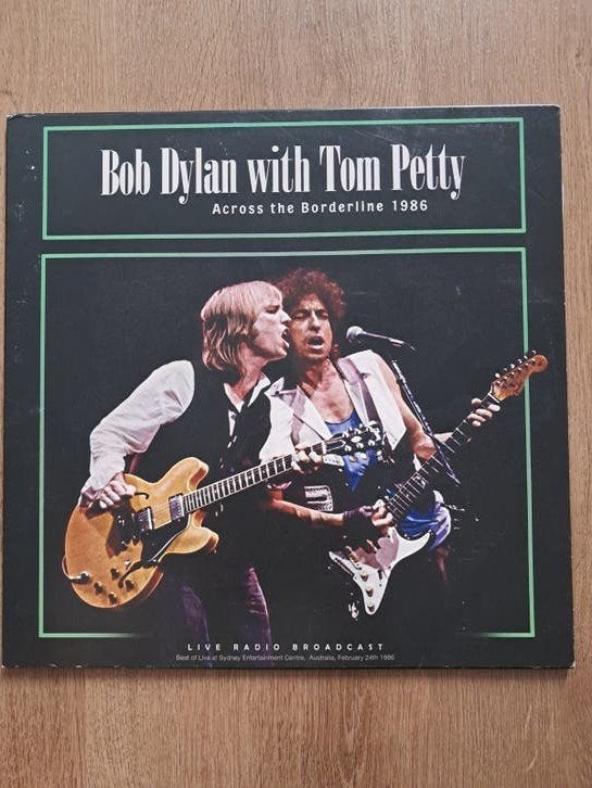 Bob Dylan with Tom Petty - Across the Borderline 1986 LP, Cd's en Dvd's, Ophalen of Verzenden, Gebruikt, 12 inch