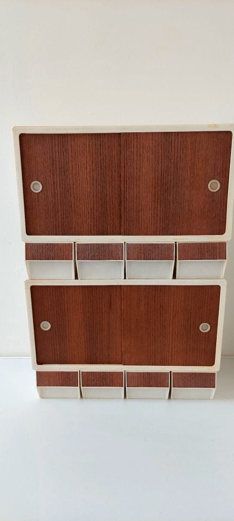 2 Vintage hang kast  Curver Jaren 70 Space Age Opknappers!, Ophalen of Verzenden, Huis en Inrichting