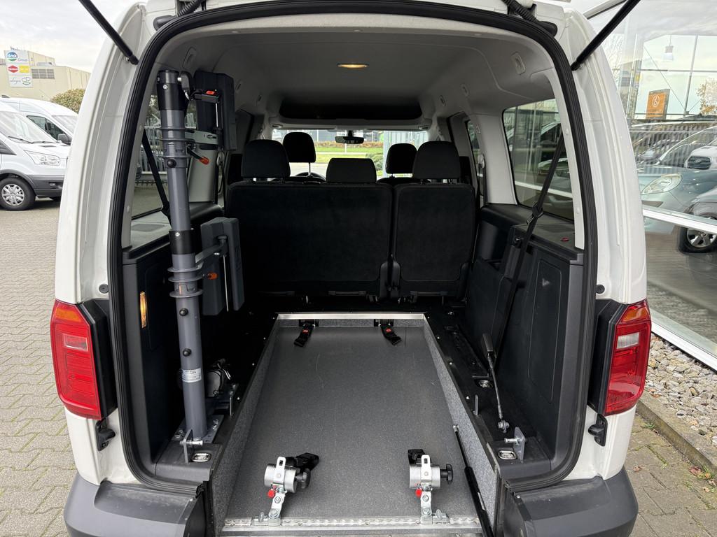 Volkswagen Caddy Maxi 5+1 Rostoelauto 1.4 TSI Comfortline (Z, Auto's, Stof, Gebruikt, Wit, 126 pk
