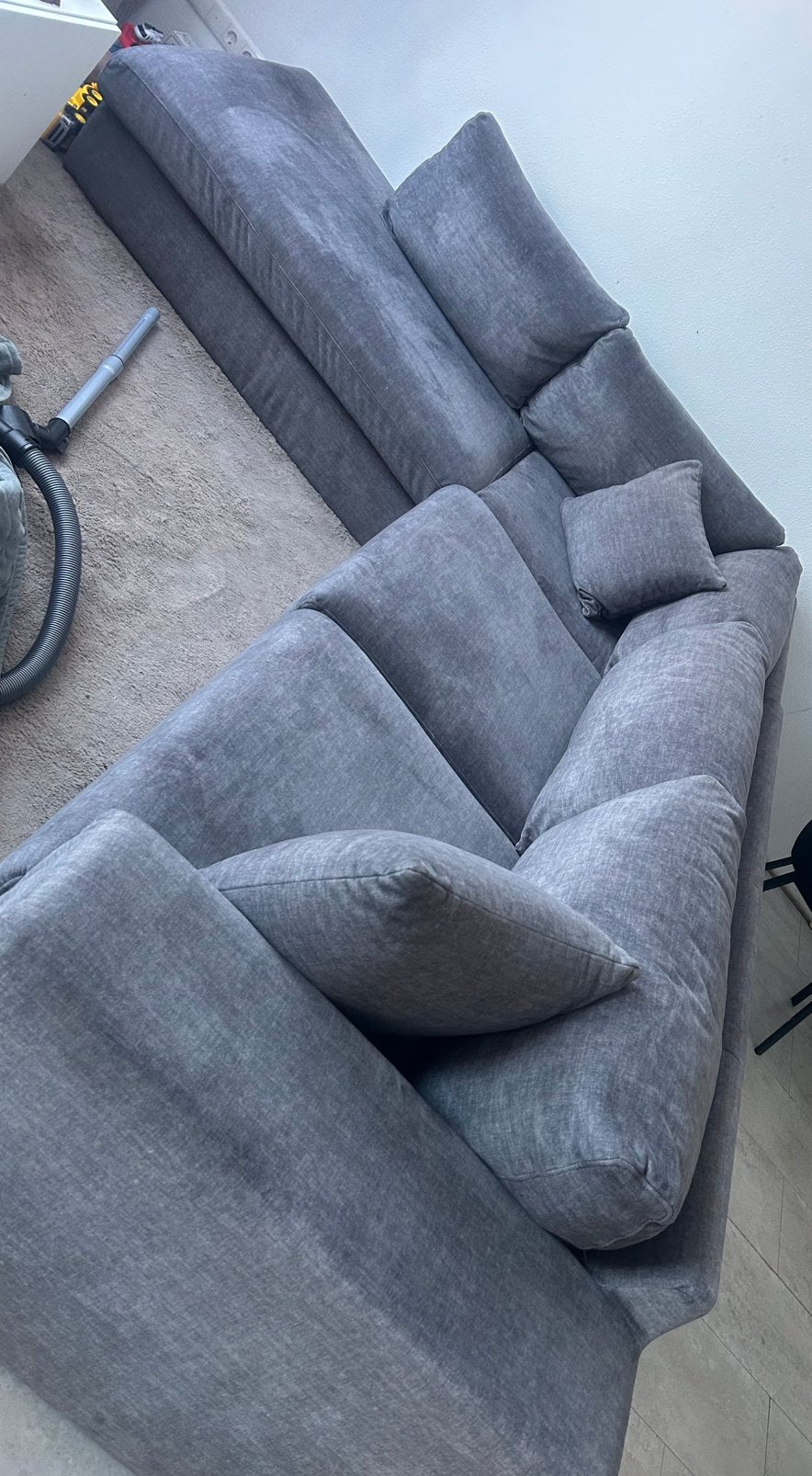 lounge bank, Ophalen, Zo goed als nieuw, Vierpersoons of meer, Stof