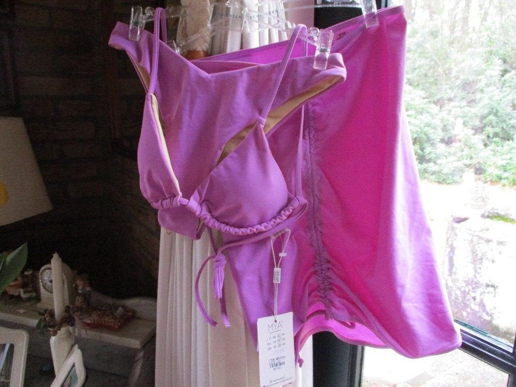 mj/NIEUW! MYA /SUMMER VIBES/bikini/3 delig / maat 36/LILA, Overige kleuren, Verzenden, Bikini, MYA SUMMER VIBES