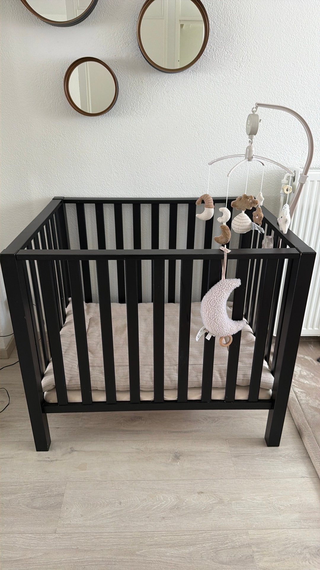 Europe Baby Casper Box incl. Toebehoren, Ophalen, Zo goed als nieuw, Rechthoekig, Boxkleed