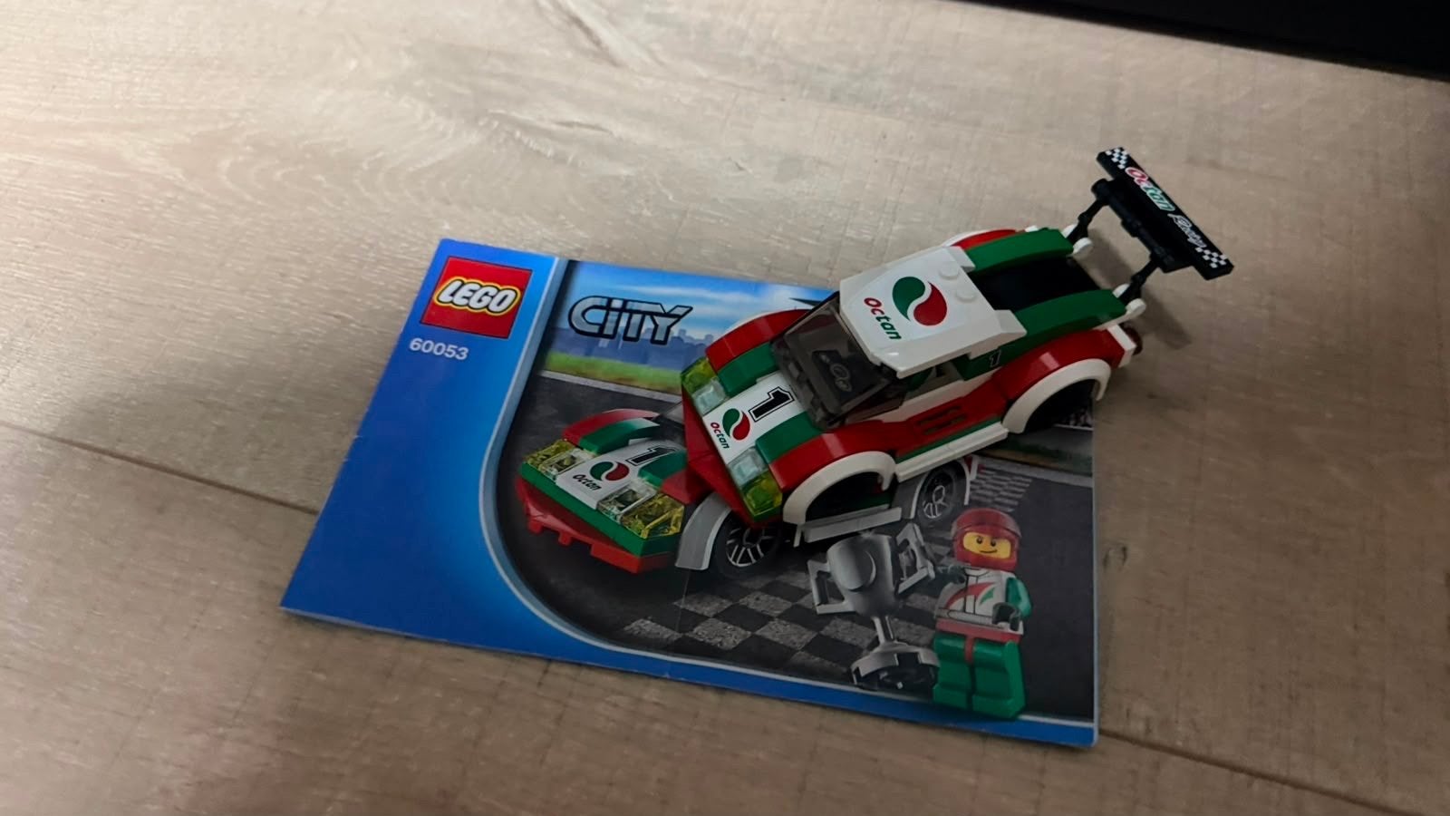 Lego City 60053 Raceauto - Compleet met instructies, Lego, Ophalen of Verzenden, Compleet, Complete set