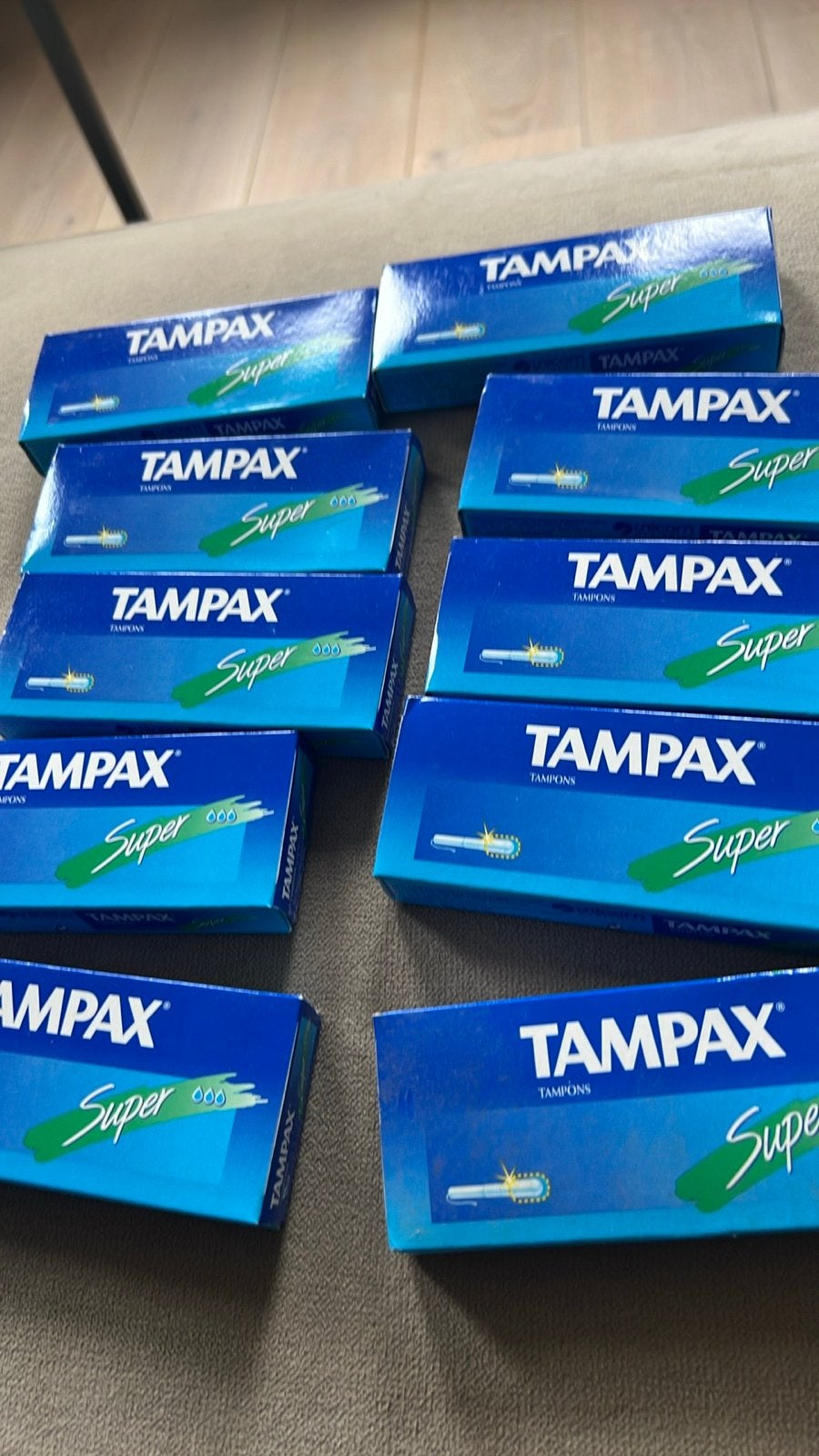 Tampax Super Tampons - 10 verpakkingen, Sieraden, Tassen en Uiterlijk, Ophalen of Verzenden, Nieuw, Overige typen