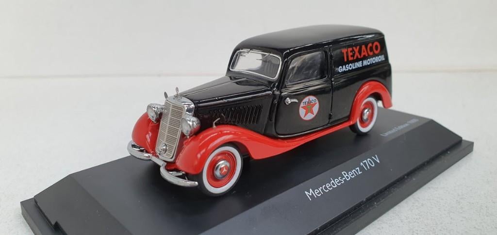 Schuco Mercedes-Benz 170V Kasten Texaco, Hobby en Vrije tijd, Modelauto's | 1:43, Ophalen of Verzenden, Nieuw, Auto, Schuco