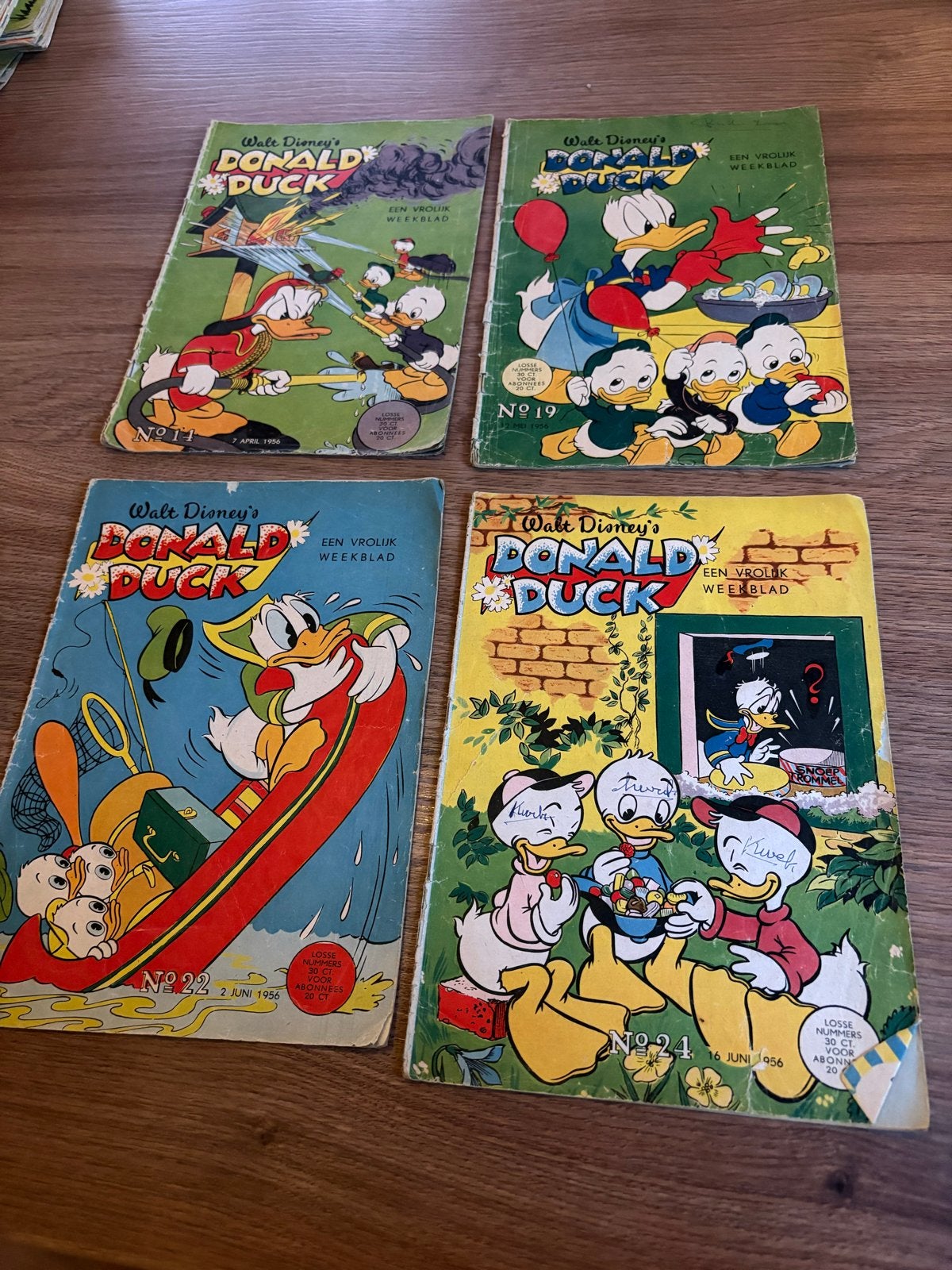 Donald Duck Weekblad - Vintage Collectie (1956), Boeken, Tijdschriften en Kranten, Ophalen, Gelezen, Overige typen