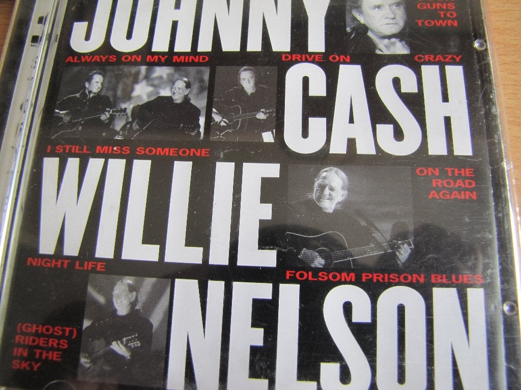 cd Johnny Cash& Willie Nelson., Ophalen of Verzenden, Zo goed als nieuw, Country