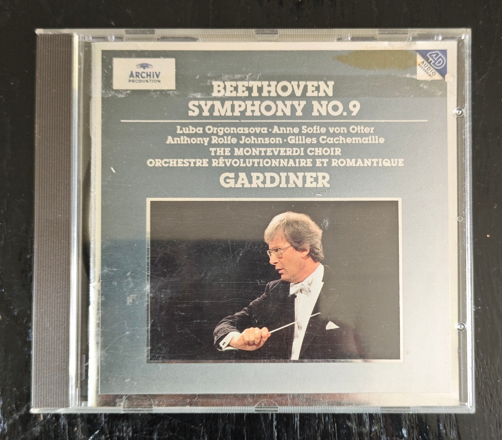 Beethoven: 9e symfonie. Gardiner., Ophalen of Verzenden, Zo goed als nieuw, Inclusief boekje, Classicisme