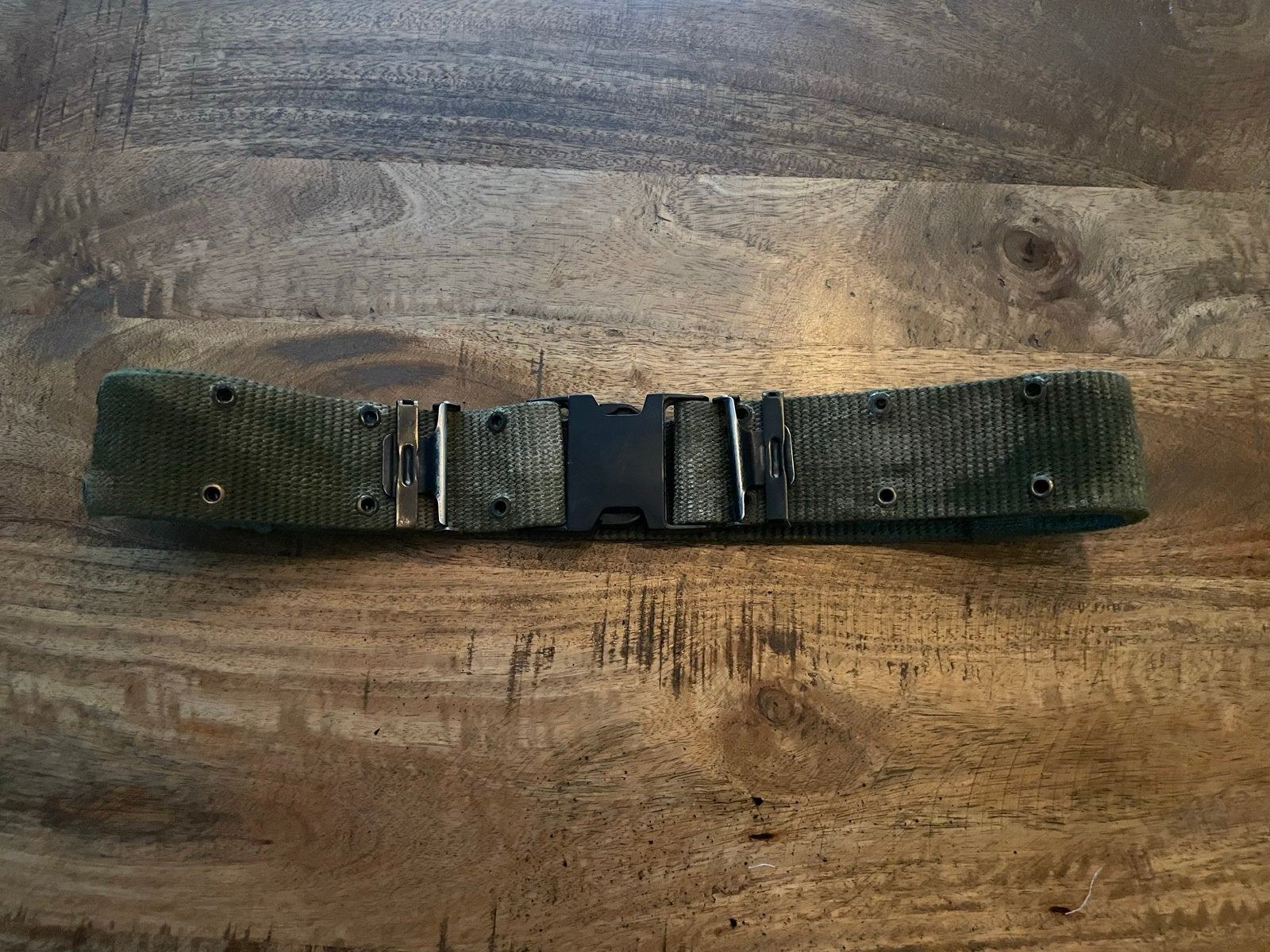 Vintage Militair Riem LC-2, Maat L, Landmacht, Ophalen, Landmacht, Amerika, Kleding of Schoenen