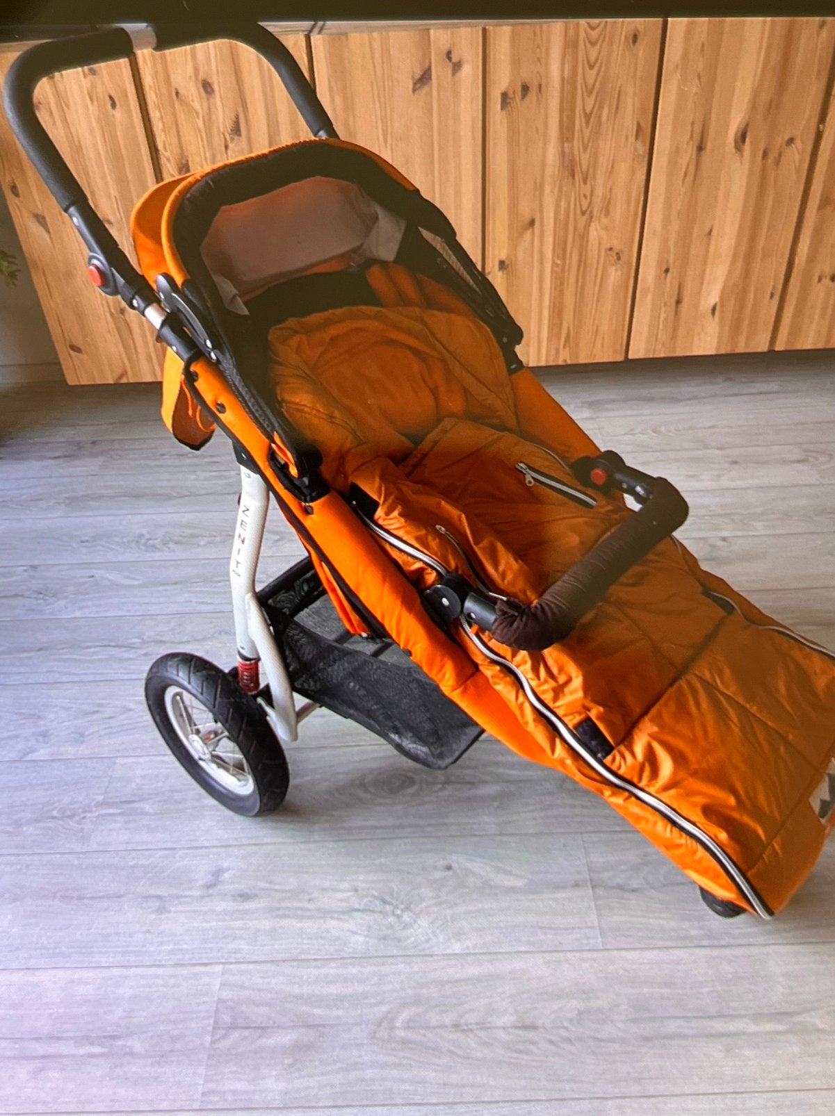 Kinder/wandelwagen met maxicosi, Kinderen en Baby's, Buggy's, Ophalen, Gebruikt, Overige merken, Verstelbare rugleuning