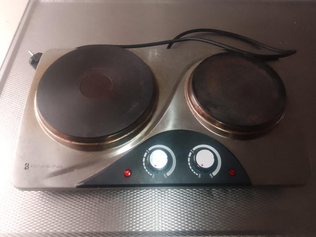 Electric stove, Ophalen, Gebruikt, 3 kookzones of minder, Vrijstaand