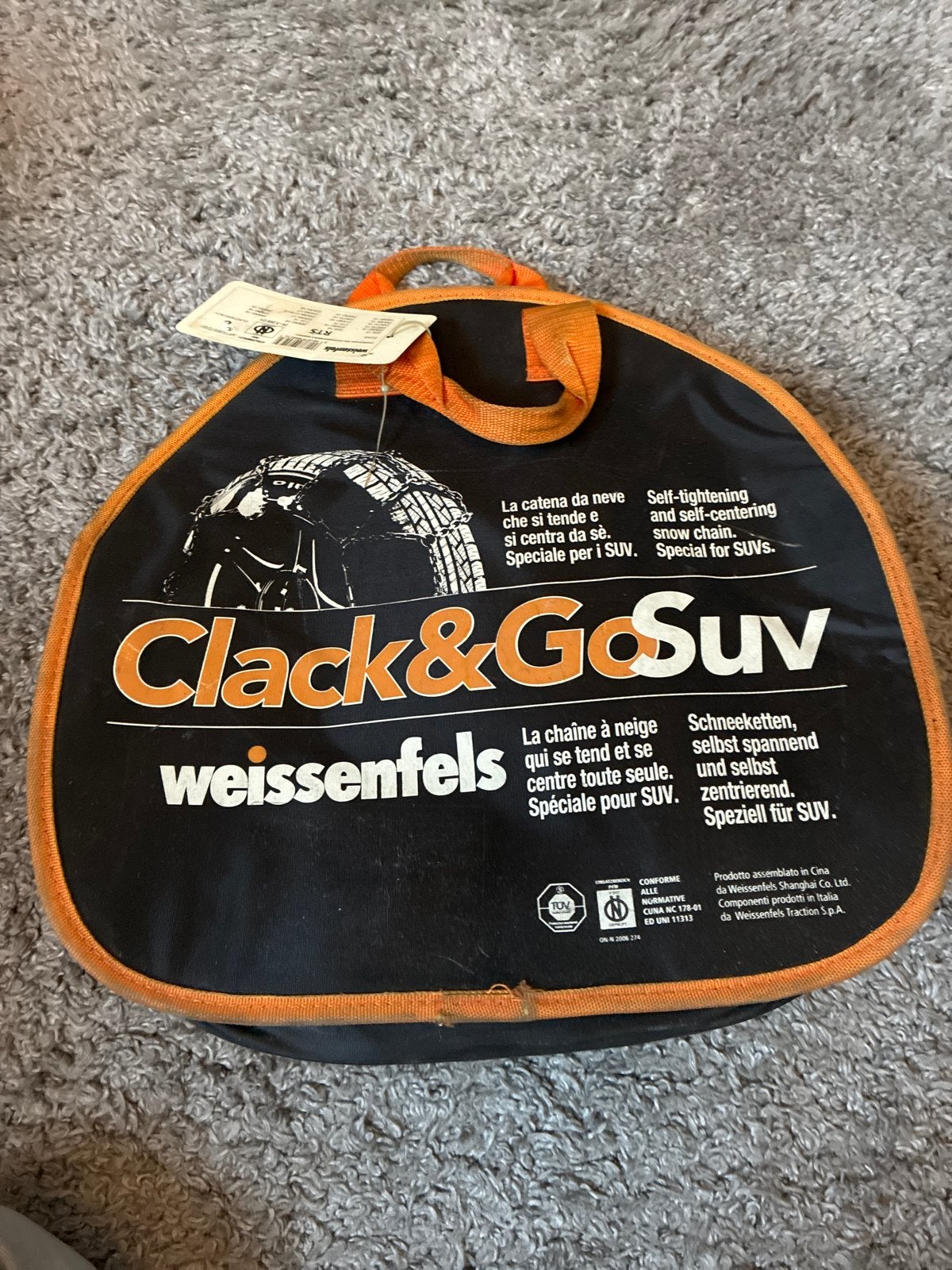 Nieuwe Weissenfels Clack&Go SUV sneeuwkettingen, Ophalen of Verzenden, Nieuw