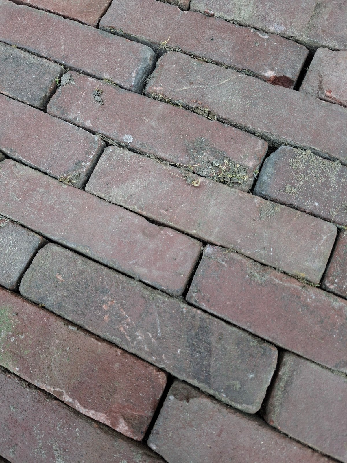 Gebakken waaltjes rood 30m2, Ophalen, Gebruikt, Keramiek, Klinkers