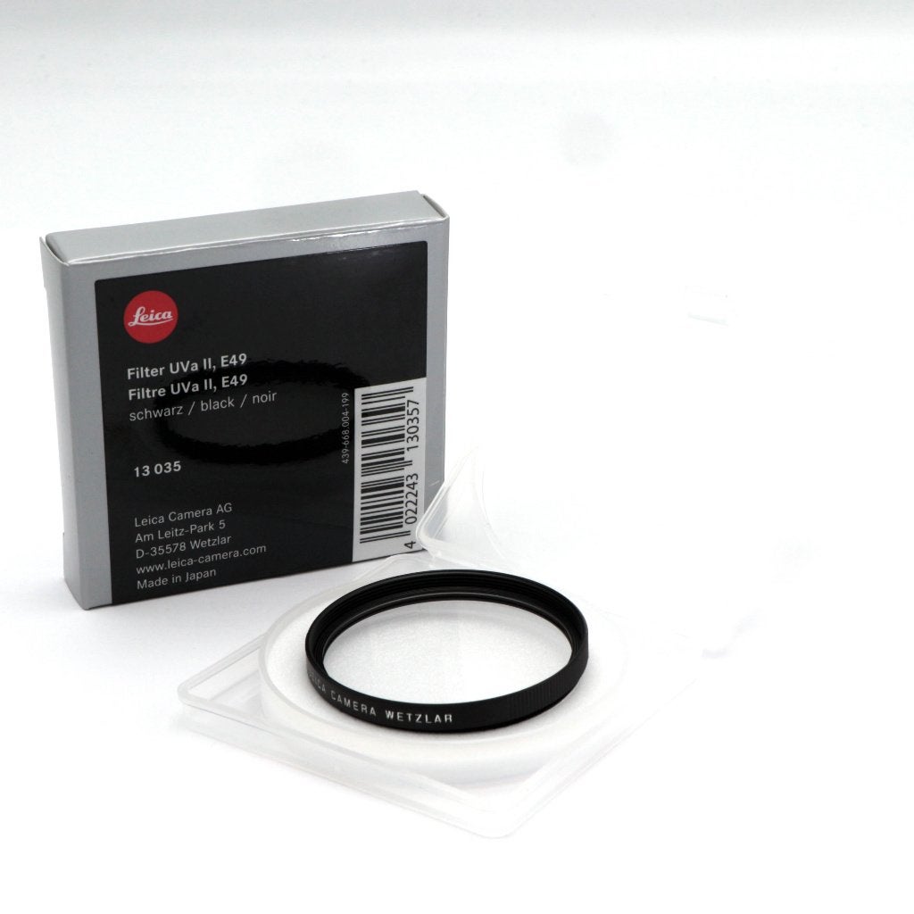 Leica 13035 UVa II E 49mm voor Leica Q3, Overige typen, Leica, Ophalen of Verzenden, Zo goed als nieuw