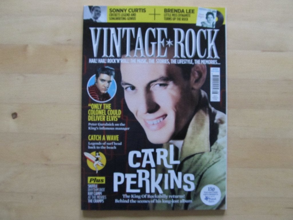 Vintage Rock #78 Carl Perkins Cramps Surf Guitar Billy Fury, Ophalen of Verzenden, 1980 tot heden, Buitenland, Tijdschrift