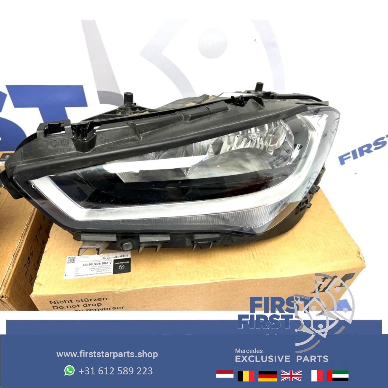A1189061900 C118 W118 X118 CLA HALOGEEN KOPLAMP LINKS 2019-2, Gebruikt, -, Ophalen of Verzenden, -