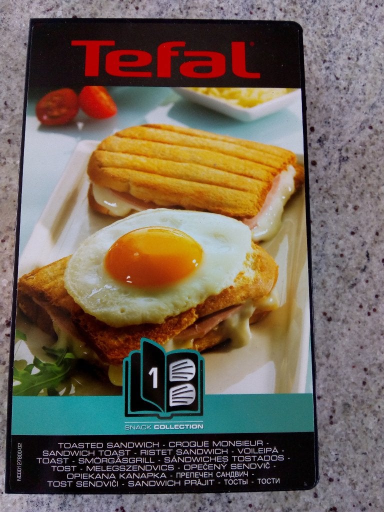 TEFAL ijzers van Snack mastersandwich toast nummer 1, Witgoed en Apparatuur, Ophalen of Verzenden, Zo goed als nieuw