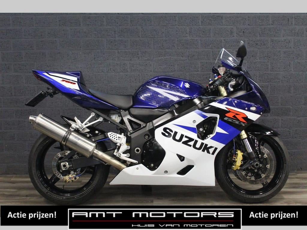 SUZUKI GSX-R 750 (bj 2004) 42,513 km, SUZUKI, 4 cilinders, Motorrijbewijs A, Bedrijf