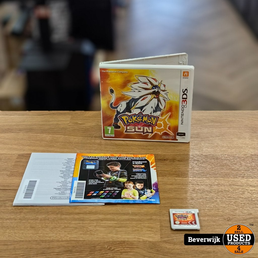 Pokemon SUN - 3DS Game, Nintendo, Gebruikt, Support@nintendo.com, 11-1 Hokotate-cho, Kamitoba, Minami-ku
Kyoto 601-8501
Japan
